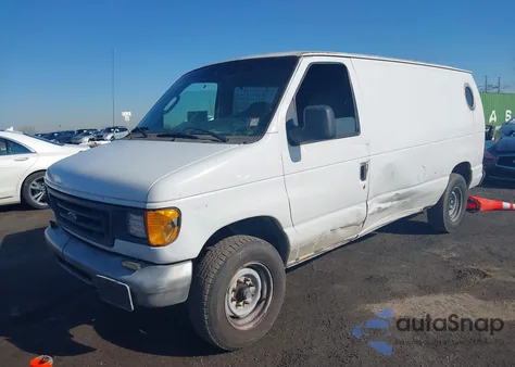 2007 Ford E-150 Commercial/Recreational из США, поврежденный, VIN 1FTNE14WX7DA28757